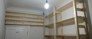B spoke shelving