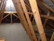 New build loft boarding strengthened & raised 50mm
