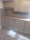 Kitchen with metro tiles