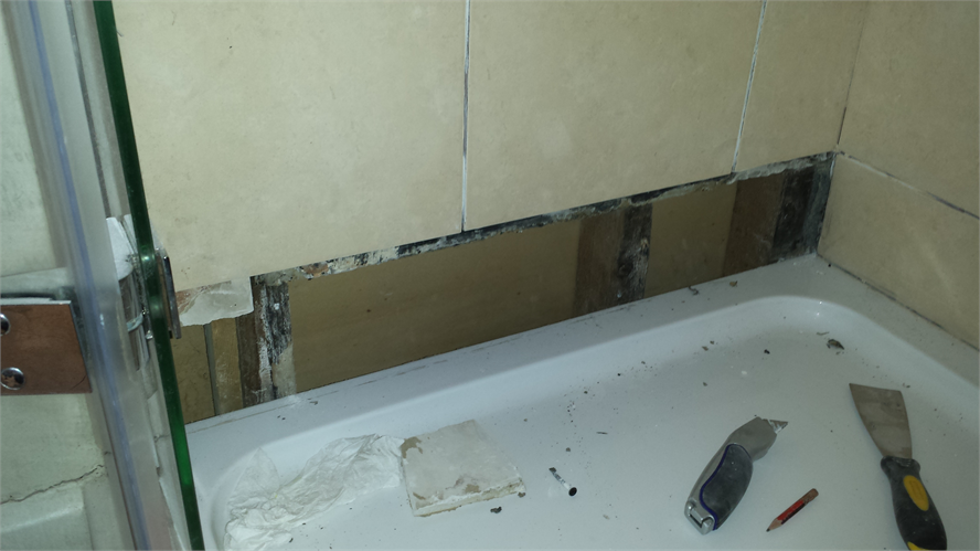 Shower Cubicle Repair.