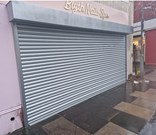 Galvanised security shutter
