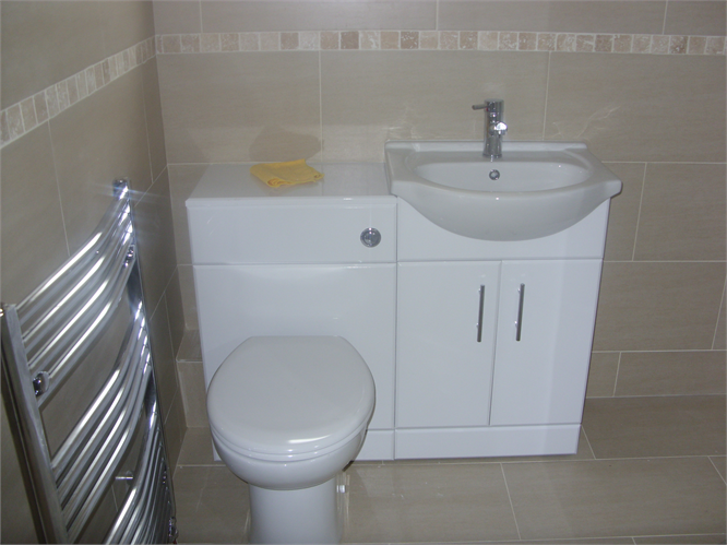 Full bathroom conversion