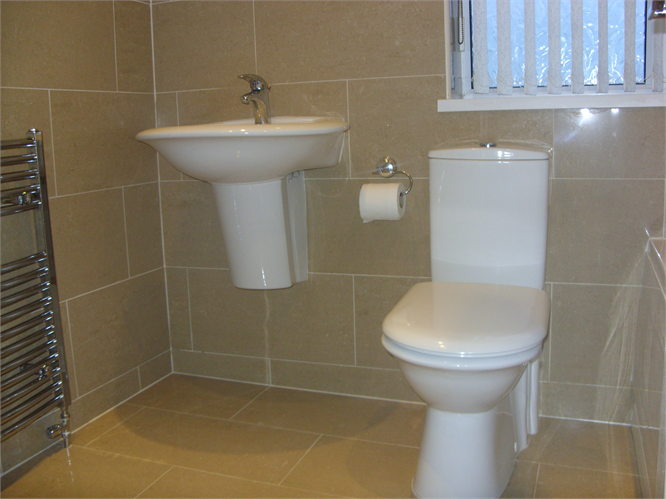 New White Bathroom Suite