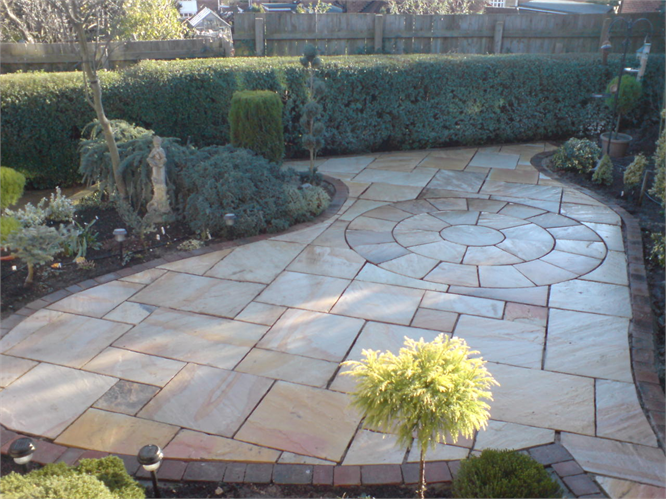 Natural Stone Patio