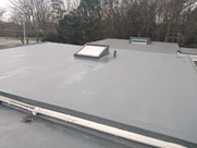 GRP Fiberglass Roof Renovation Project
