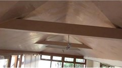 Tie bar roof