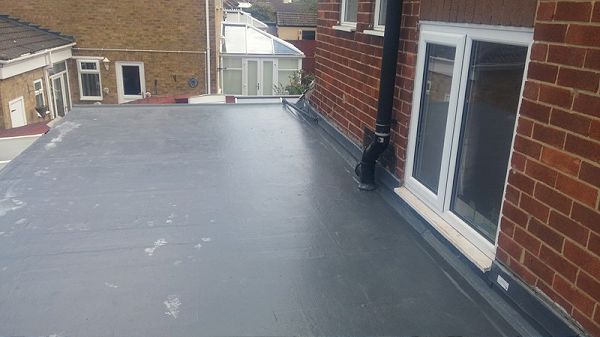 Fibreglass roof
