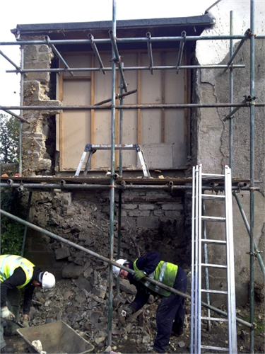 Building works