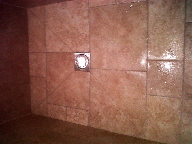 levels access shower