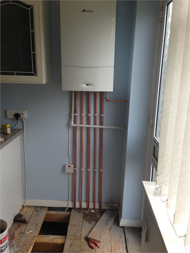 Boiler installation