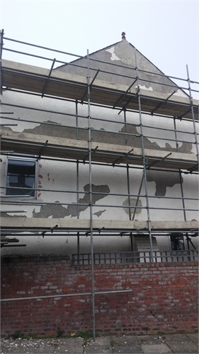 Whitley Bay before rendering in October 2014