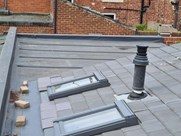 Double Re-Roof Velux Reinstallation & Lead Project