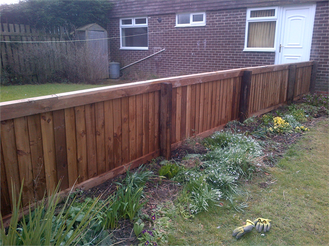 New Fence installed