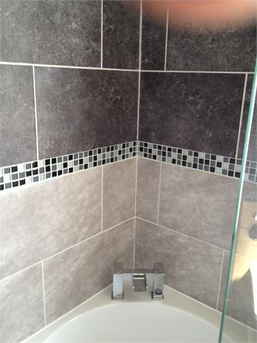 New Bathroom tiles and fitting by GWS Interiors