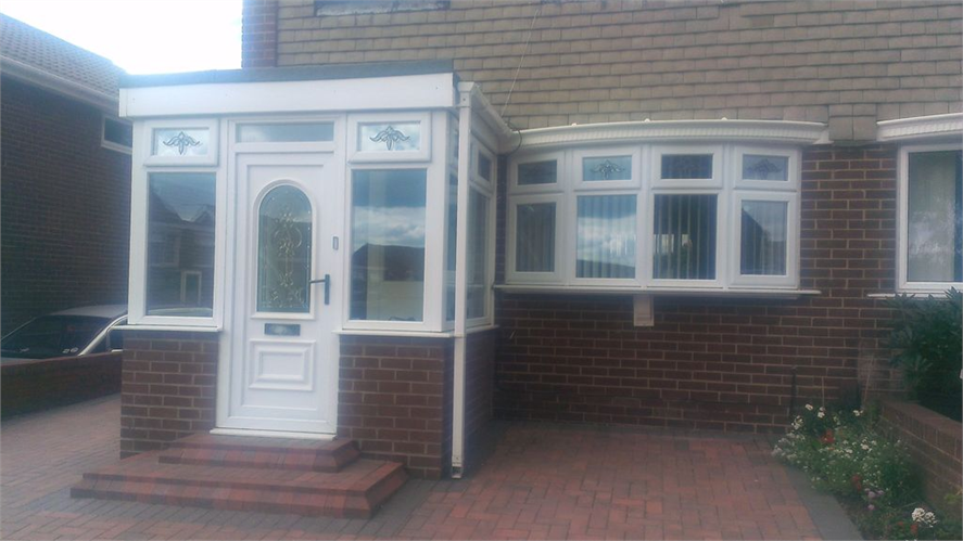 WINDOWS AND PORCH