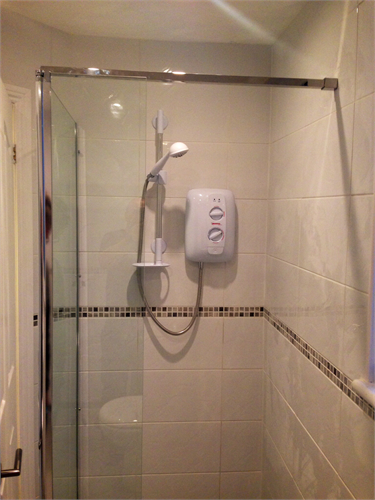 Electric rendering shower