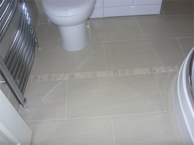 Floor shot of tiling - Seaham