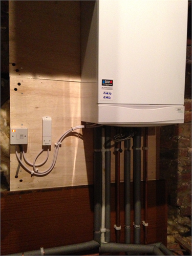 Boiler install