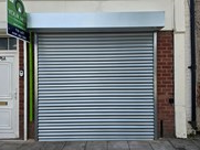 Galvanised security shutter