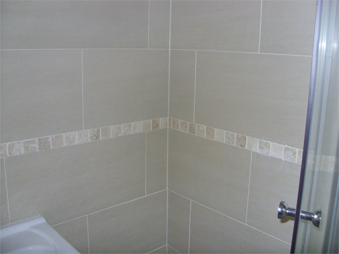 View of the tiles