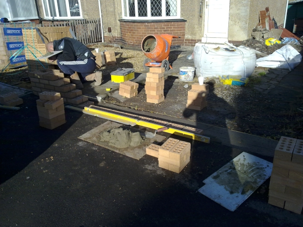 Building works