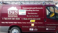 Our Van with all of the stickers