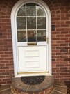 Old door renovated
