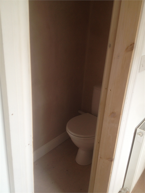 installation of new loo