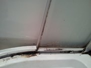 Mouldy silicone