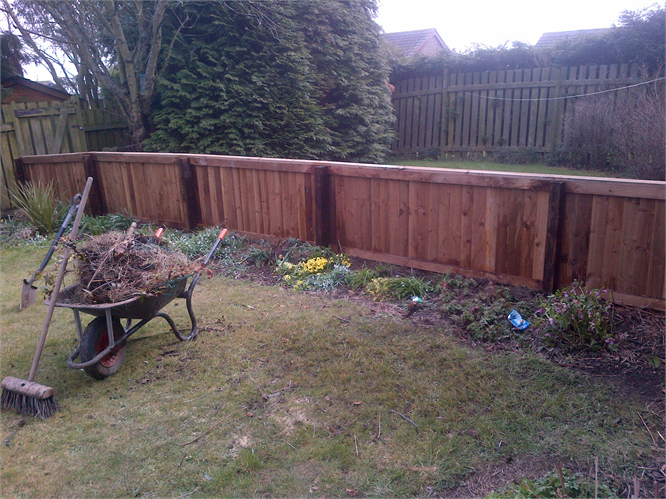 New Fence installed