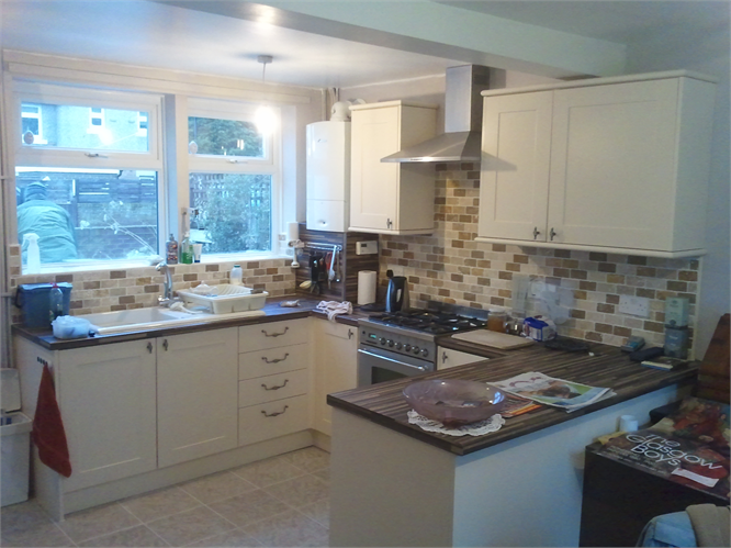 A modern kitchen